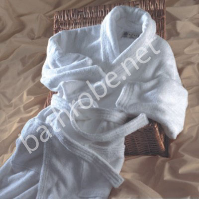 cotton bathrobe